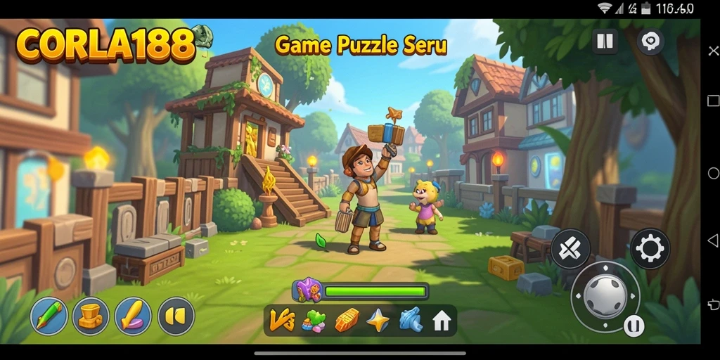 Gameplay Puzzle seru dan menantang di CORLA188.