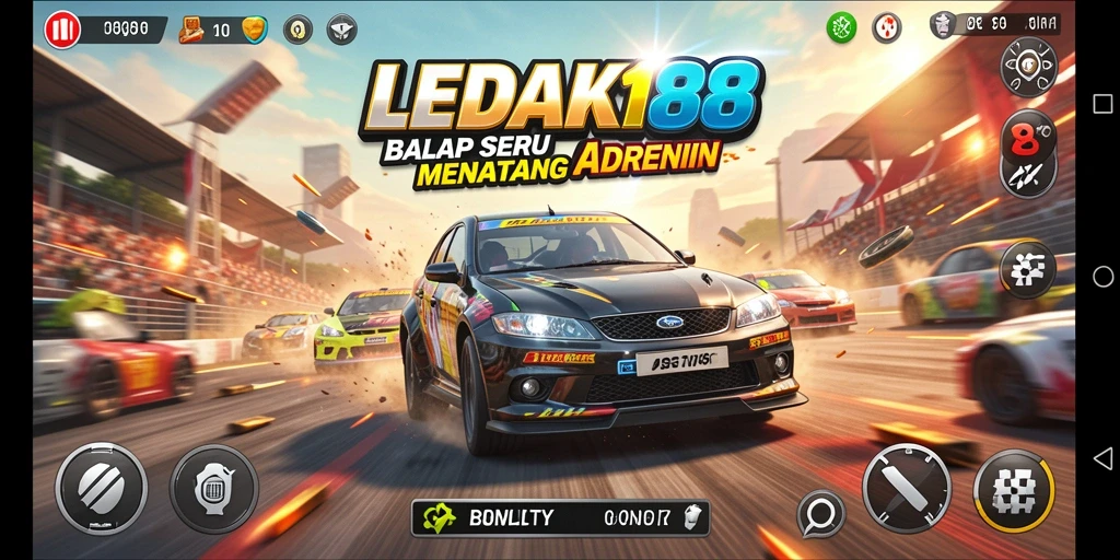 Pengalaman balapan mendebarkan di LEDAK188