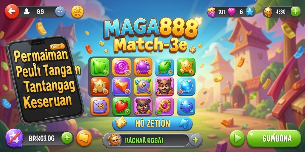 Gameplay MAGA888 yang seru dan penuh warna.
